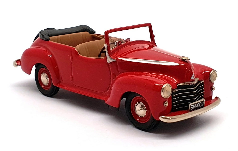 Somerville Models 1/43 Scale 151 - 1949 Vauxhall Velox Caleche - Red