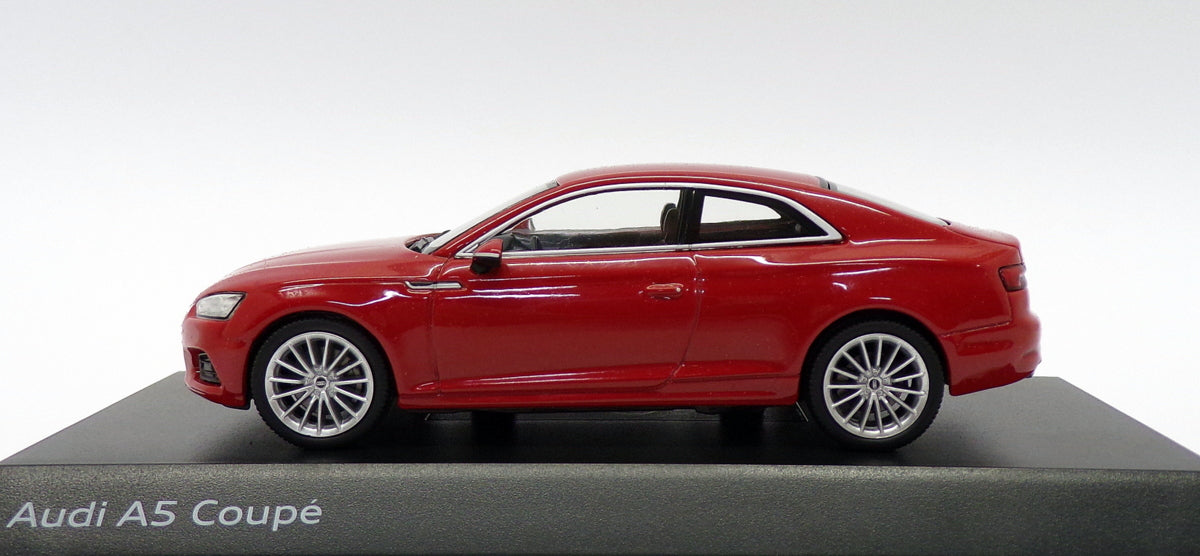 Spark 1/43 Scale 501.16.054.32 - Audi A5 Coupe - Tango Red