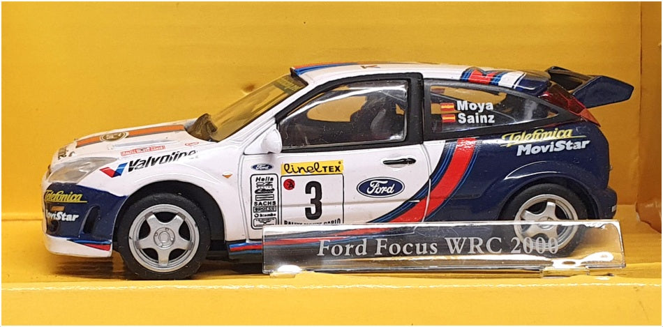 Cararama 1/43 Scale 143XND - Ford Focus WRC 2000 - #3 Moya/Sainz