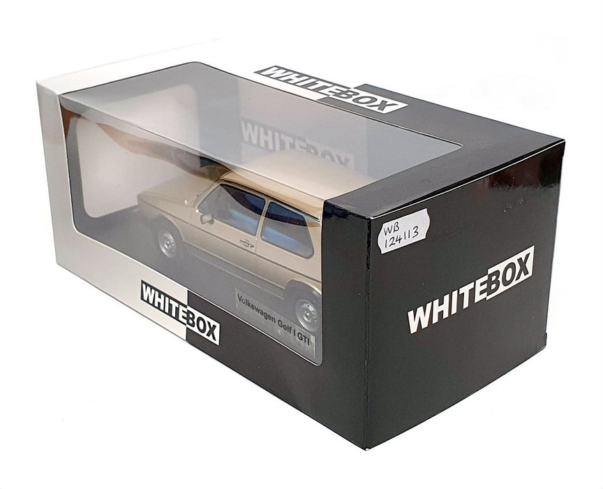 Whitebox 1/24 Scale Diecast WB124113 - Volkswagen Golf I GTI - Gold