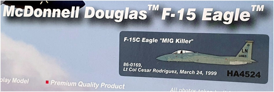 Hobby Master 1/72 Scale HA4524 - McDonnell Douglas F-15C Eagle "Mig Killer"