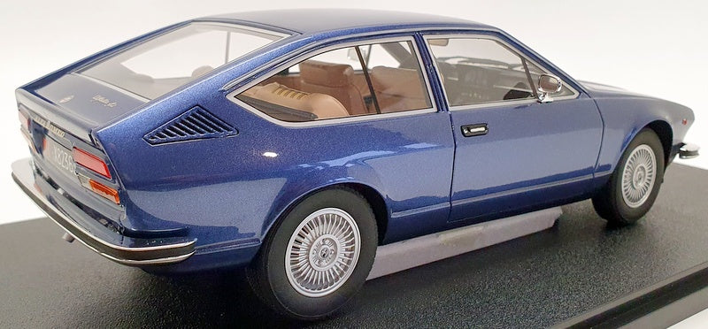 Cult 1/18 Scale Model Car CML 083-2 - 1974 Alfa Romeo 1.8 Alfetta GT - Met Blue