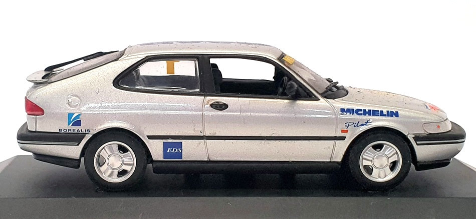 Minichamps 1/43 Scale Model Car 741728 - Saab Race Car - #1 Silver
