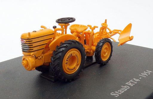 Hachette 1/43 Scale Model Tractor HT134 - 1954 Staub RT4 - Yellow