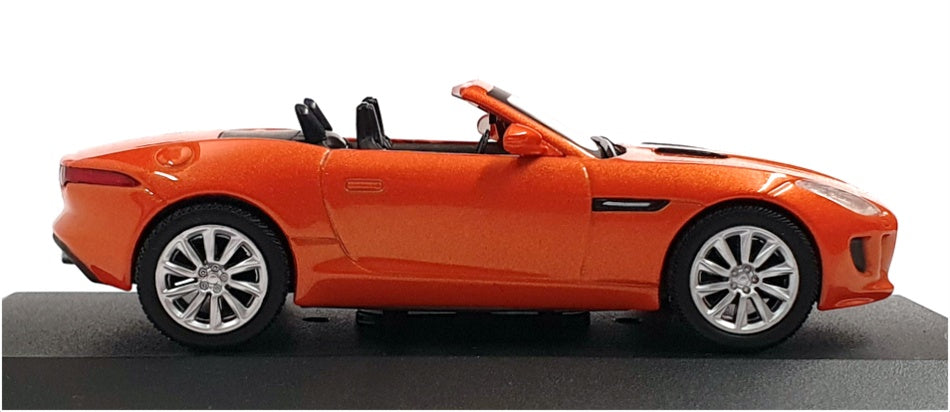 Whitebox 1/43 Scale WB166 - 2014 Jaguar F-Type Open - Met Orange