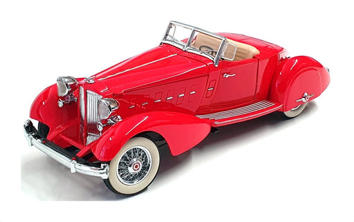 Danbury Mint 1/24 Scale FM15422 - 1934 Packard V-12 Le Baron Speedster - Red