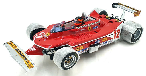 Exoto 1/18 Scale Diecast 97073 - Ferrari 312 T4 G.Villeneuve #12 - Red