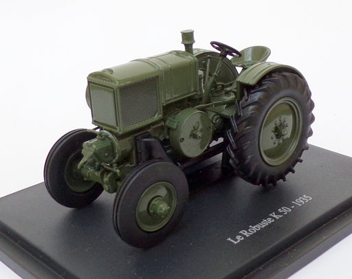 Hachette 1/43 Scale Model Tractor HT083 - 1935 Le Robuste K 50 - Green