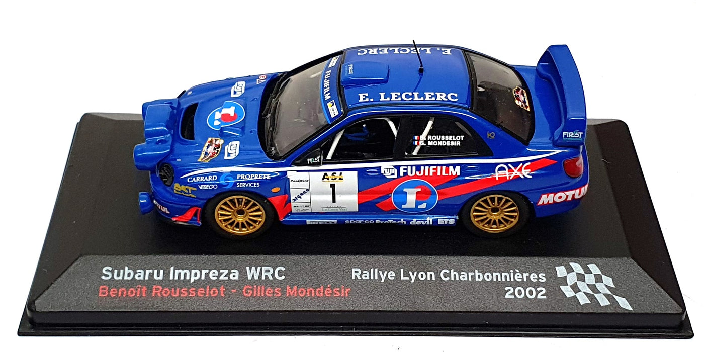 Altaya 1/43 Scale SI2002 - Subaru Impreza WRC #1 Rallye Lyon Charbonnieres 2002