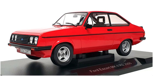 Model Car Group 1/18 Scale Diecast MCG18249 - Ford Escort RS2000 MKII - Red