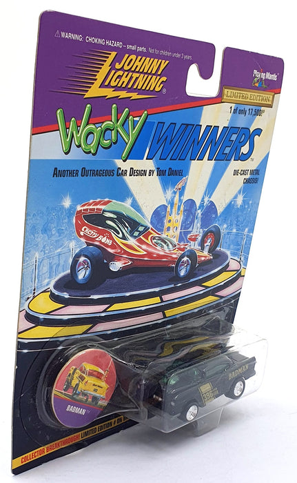 Johnny Lightning 1/64 Scale 301-03 - Wacky Winners Badman - Black