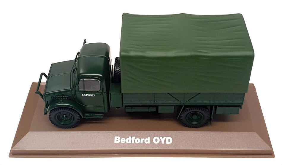 Atlas Editions 1/43 Scale 6690 019 - Bedford OYD Military Truck - Green