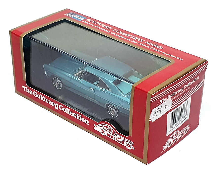 Goldvarg 1/43 Scale GC-079A - 1967 Ford Galaxie - Clearwater Aqua