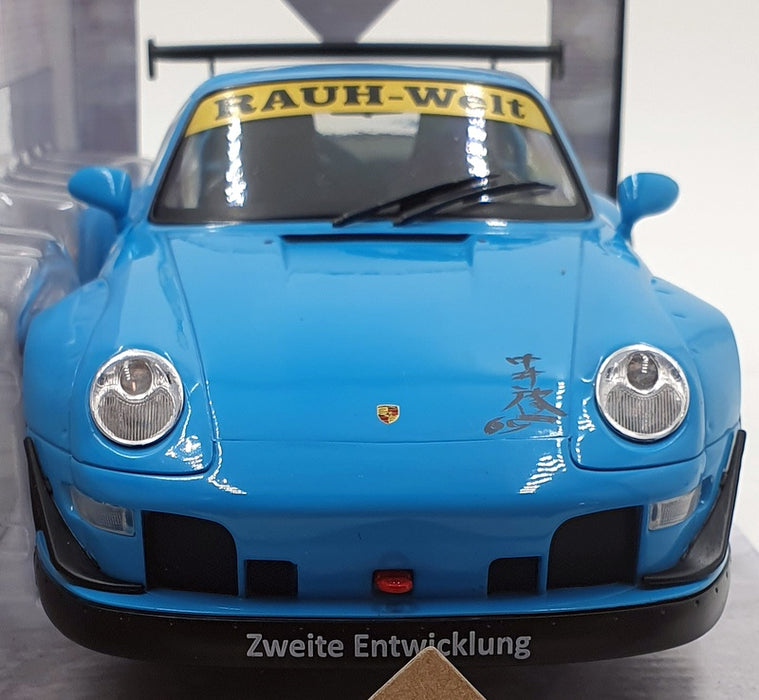 Solido 1/18 Scale S1808501 - Porsche RWB Body Kit Shingen 2018 - Blue