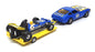 Corgi GS29 - Ferrari Daytona & F1 Surtees On Trailer Duckhams - Blue/Yellow