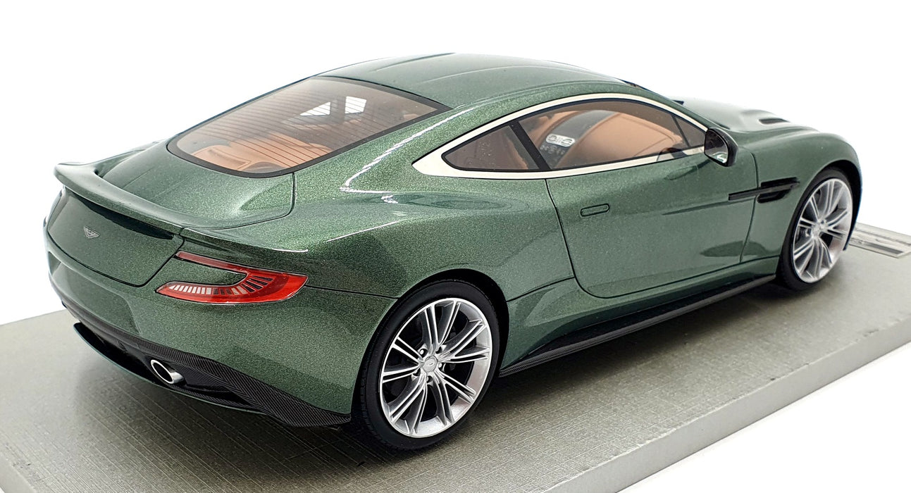 Tecnomodel 1/18 scale TM18-11U - Aston Martin Vanquish Coupe Appletree Green Met