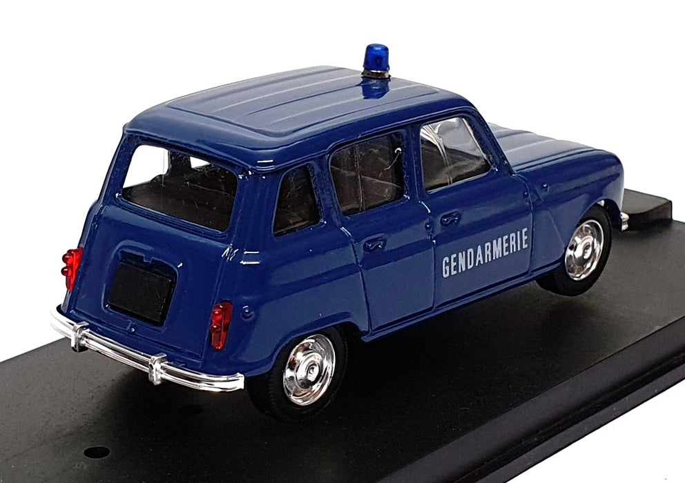 Verem 1/43 Scale Diecast 239 - Renault 4L Gendarmerie Police Car - Blue