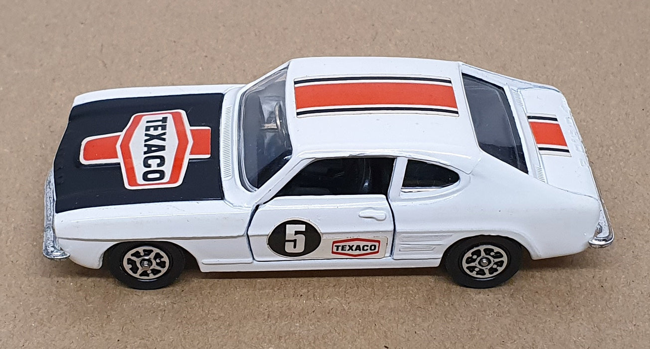 Corgi Original Diecast 331 - Ford Capri 3Ltr. GT Rally #5 White/Black/Red