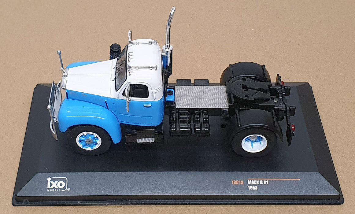 Ixo Models 1/43 Scale Diecast TR019 - 1953 Mack B 61 Truck - White/Lt. Blue