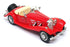 Burago 1/18 Scale 25625U - 1936 Mercedes Benz 500k Special Roadster - Red