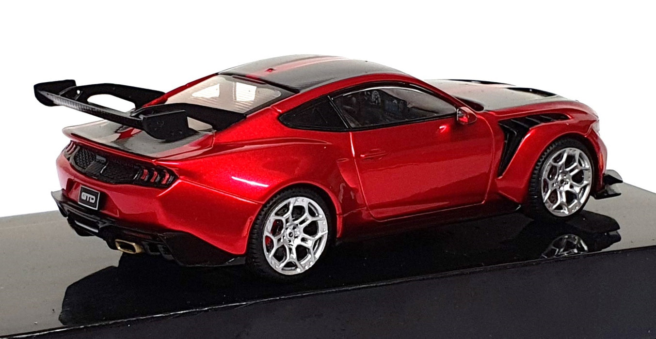 Ixo Models 1/43 Scale MOC344.22 - 2025 Ford Mustang GTD - Met. Dk. Red