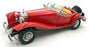 Franklin Mint 1/24 Scale Diecast 14524F - 1935 Mercedes-Benz 500K - Red
