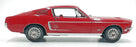 KK Scale 1/12 Scale KKDC120222 - 1968 Ford USA Mustang GT Fastback Coupe - Red
