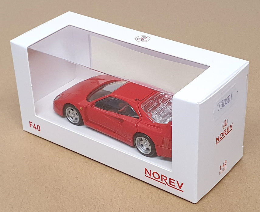 Norev 1/43 Scale Diecast 730001 - Ferrari F40 - Red