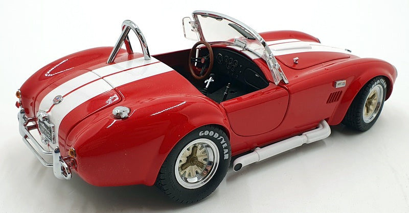 Kyosho 1/18 Scale Diecast DC30723I - Shelby Cobra 427 - Red/White Stripes
