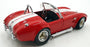 Kyosho 1/18 Scale Diecast DC30723I - Shelby Cobra 427 - Red/White Stripes