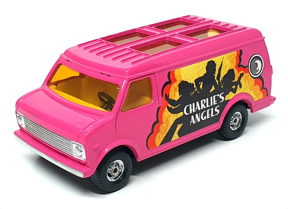 Corgi Appx 12cm Long 434 - Charlie's Angels Custom Chevrolet Van - Pink