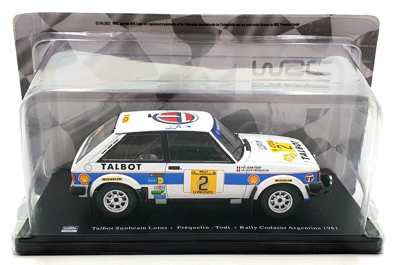 Hachette 1/24 Scale G113U028 - Talbot Sunbeam Lotus Argentina 1981 Frequelin