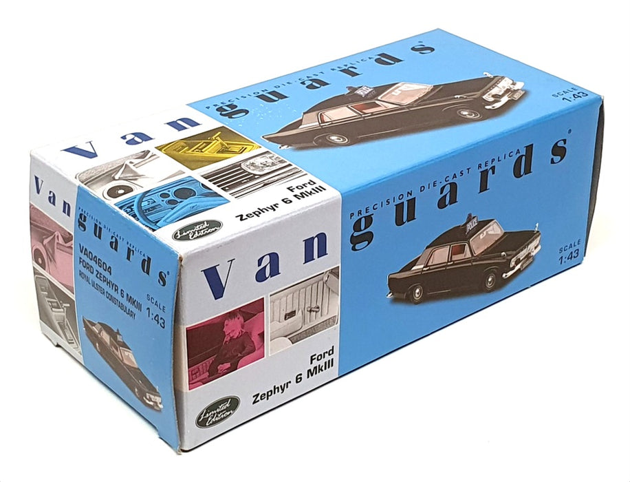 Vanguards 1/43 Scale VA04604 - Ford Zephyr 6 MKIII - Royal Ulster Constabulary