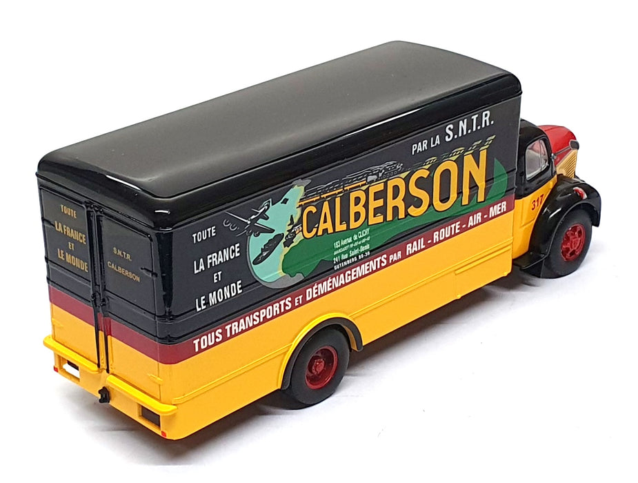 Ixo Models 1/43 scale IX03C - Berliet GLR Truck Calberson - Black/Yellow/Red