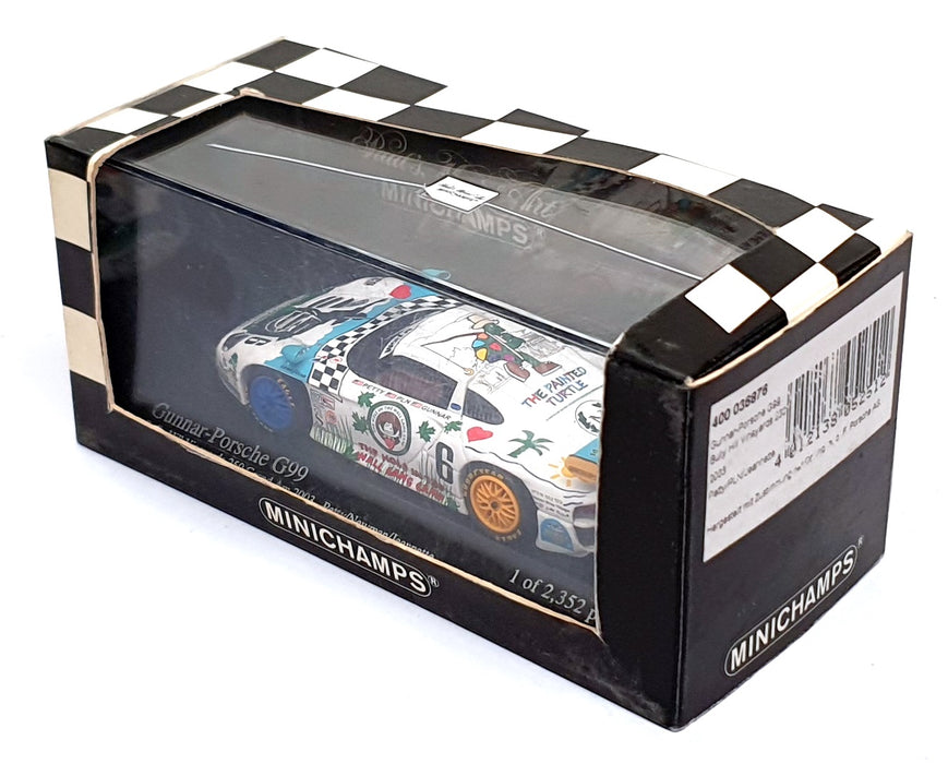 Minichamps 1/43 Scale Diecast - 400 036876 Porsche Gunnar G99 Buly Hill Vinyards