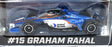 Greenlight 1/64 Scale 11561 NTT Indycar Series #15 G. Rahal - Blue/Black