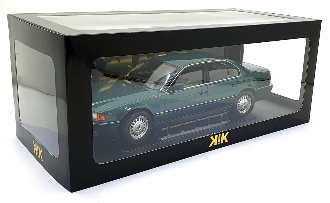 KK Scale 1/18 Scale KKDC180368 - BMW 740i E38 - Met. Green