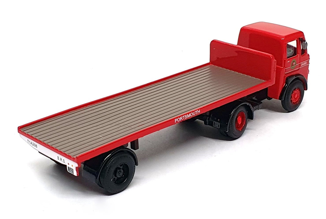 Base Toys 1/76 Scale D-37 - Leyland Beaver Artic Trailer BRS Portsmouth - Red