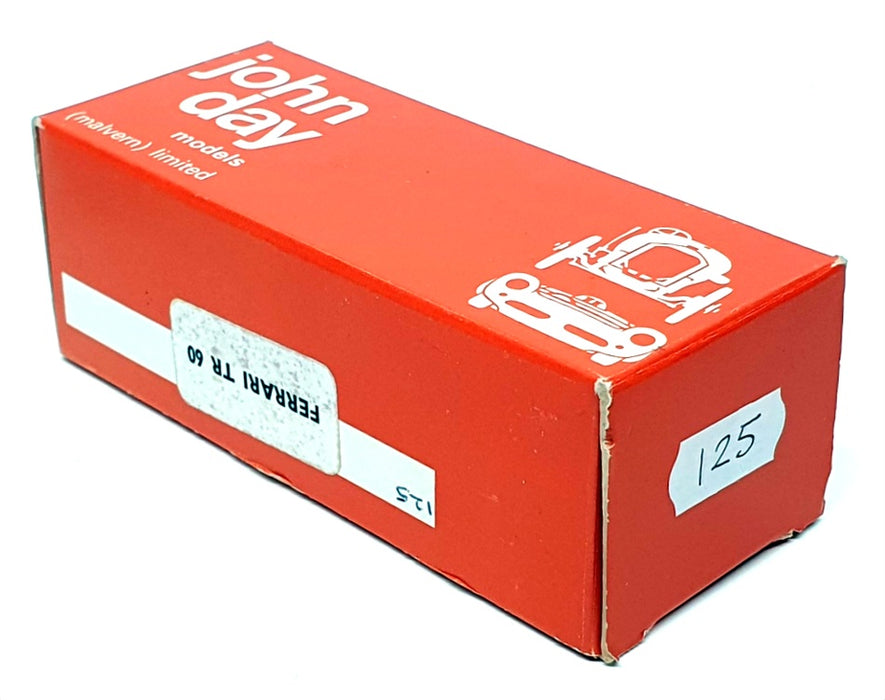 John Day 1/43 Scale Unbuilt Kit 125 - Ferrari TR 60 #11 Le Mans 1960