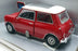 Solido 1/18 Scale Diecast 8022 - Mini Cooper S 1964 - Red/White