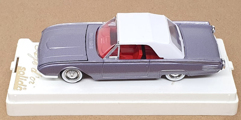 Solido 1/43 Scale Diecast 4505 - 1961 Ford Thunderbird - Met. Violet