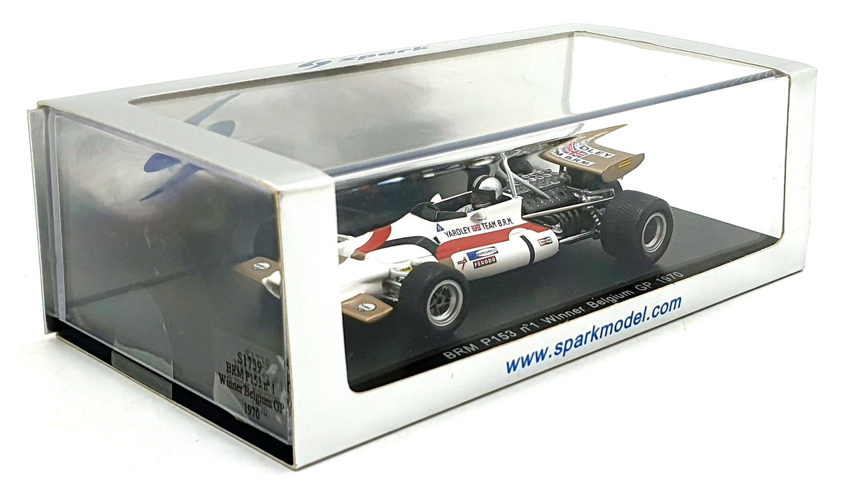 Spark 1/43 Scale S1739 - BRM P135 #1 1st Belgium GP 1970