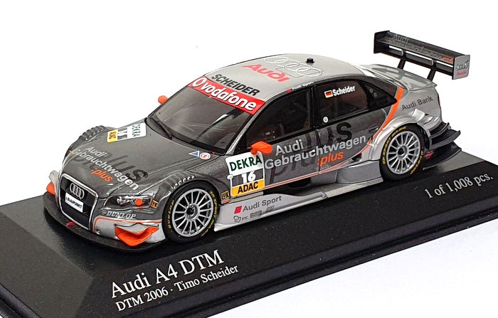 Minichamps 1/43 Scale 400 061516 - Audi A4 DTM DTM 2006 #16 T. Scheider