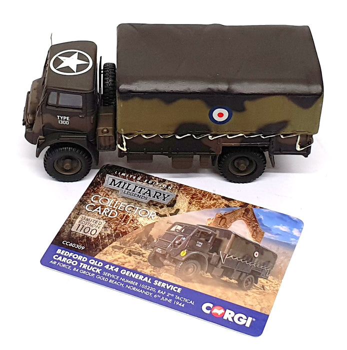 Corgi 1/50 Scale CC60309 - Bedford QLD 4x4 Gen. Service Truck RAF Normandy 1944