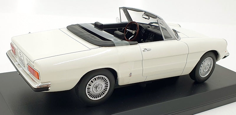 Norev 1/18 Scale Diecast 187882 - Alfa Romeo 2000 Spider 1978 - White