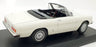 Norev 1/18 Scale Diecast 187882 - Alfa Romeo 2000 Spider 1978 - White