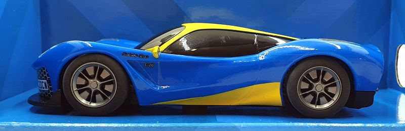 Scalextric 1/32 Scale Slot Car C4141 - Scalextric Rasio C-20 - Blue/Yellow