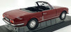 Norev 1/18 Scale Diecast 184818- 1969 Peugeot 504 Cabriolet - Andalou Red