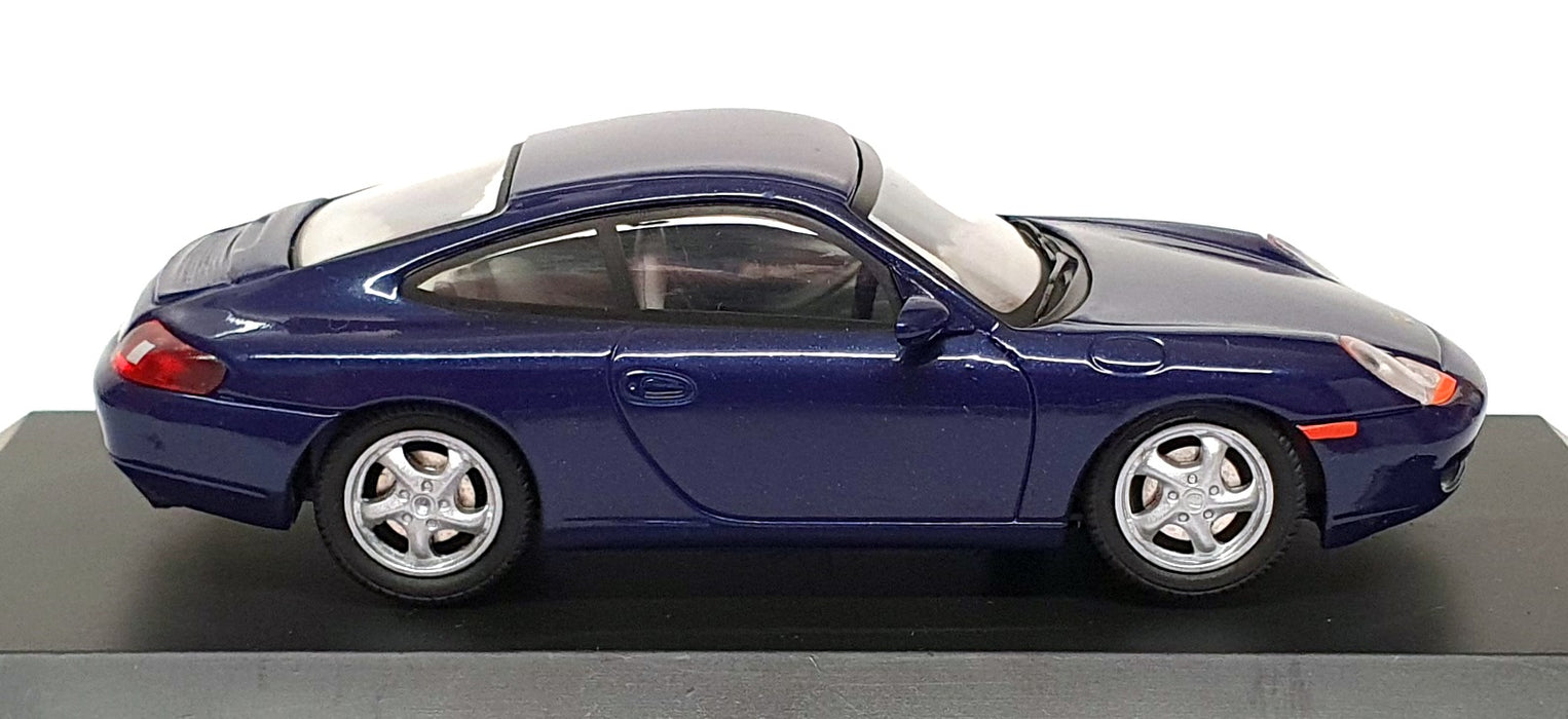 Schuco 1/43 Scale Diecast 04342 - Porsche 996 Carrera - Met. Blue