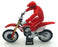NewRay 1/12 Scale 583451 - Honda CRF 450R Motorbike - Red/White